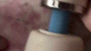 tboy makes himself jism with wand