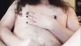 Femboy Husband Ordered to Jizm for the Camera