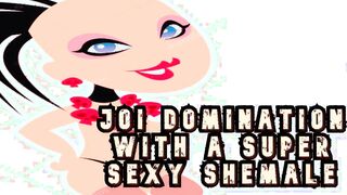 Jerk Off Instructions Predominance with a Supah Spectacular Tranny