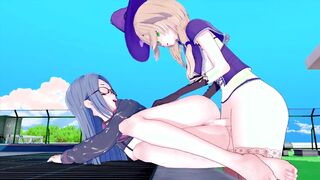 FUTA GENSHIN INFLUENCE LISA X TINY WITCH ACADEMIA URSULA CALLISTIS THREE DIMENSIONAL MANGA PORN