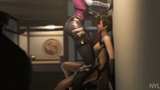 Tracer Face Boinked Rigid By Massive Futa Spear