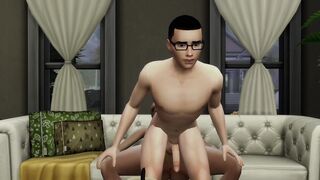 tranny step-mother Catches Her son Fapping Sims four - SluttySims