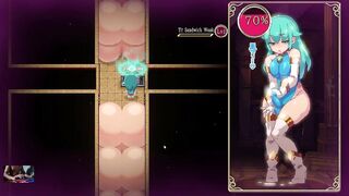 Mage Kanade's Hermaphroditism Basement Quest - hermaphroditism woman getting jack pressing by large baps