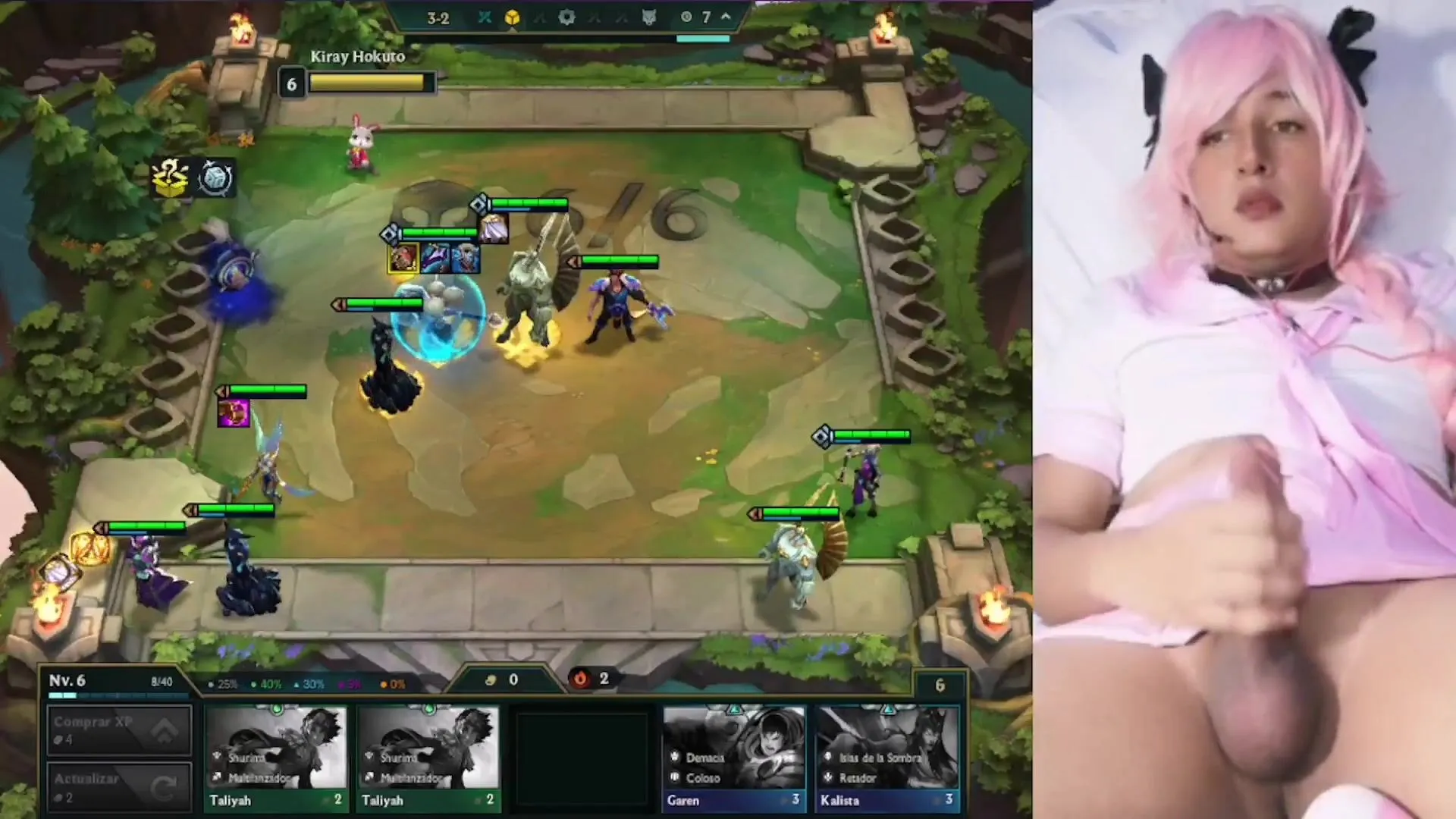 Astolfo Costume Play Trapito Gameplay LOL, TFT en VIVO [CrossGameplay]