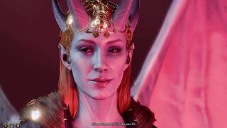 Transbian Tiefling cheats on Karlach with Mizora