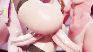 Futa Hermaphroditism Extraordinary Blow Assfucking Group Sex DOUBLE PENETRATION Fat Jizz Shots 3 DIMENSIONAL Manga Porn