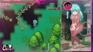 Mage Kanade's Hermaphroditism Dungeon Space Quest - Female Domination romp with a blondie stellar bunny succubu