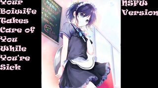 Your Boiwife Takes "Care" of You While You're Sick - ASMR - m4m
