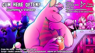 "Jizz Here Permanently?" You inhale off a meaty rosy alien! [Gummy x Viewer Audio]