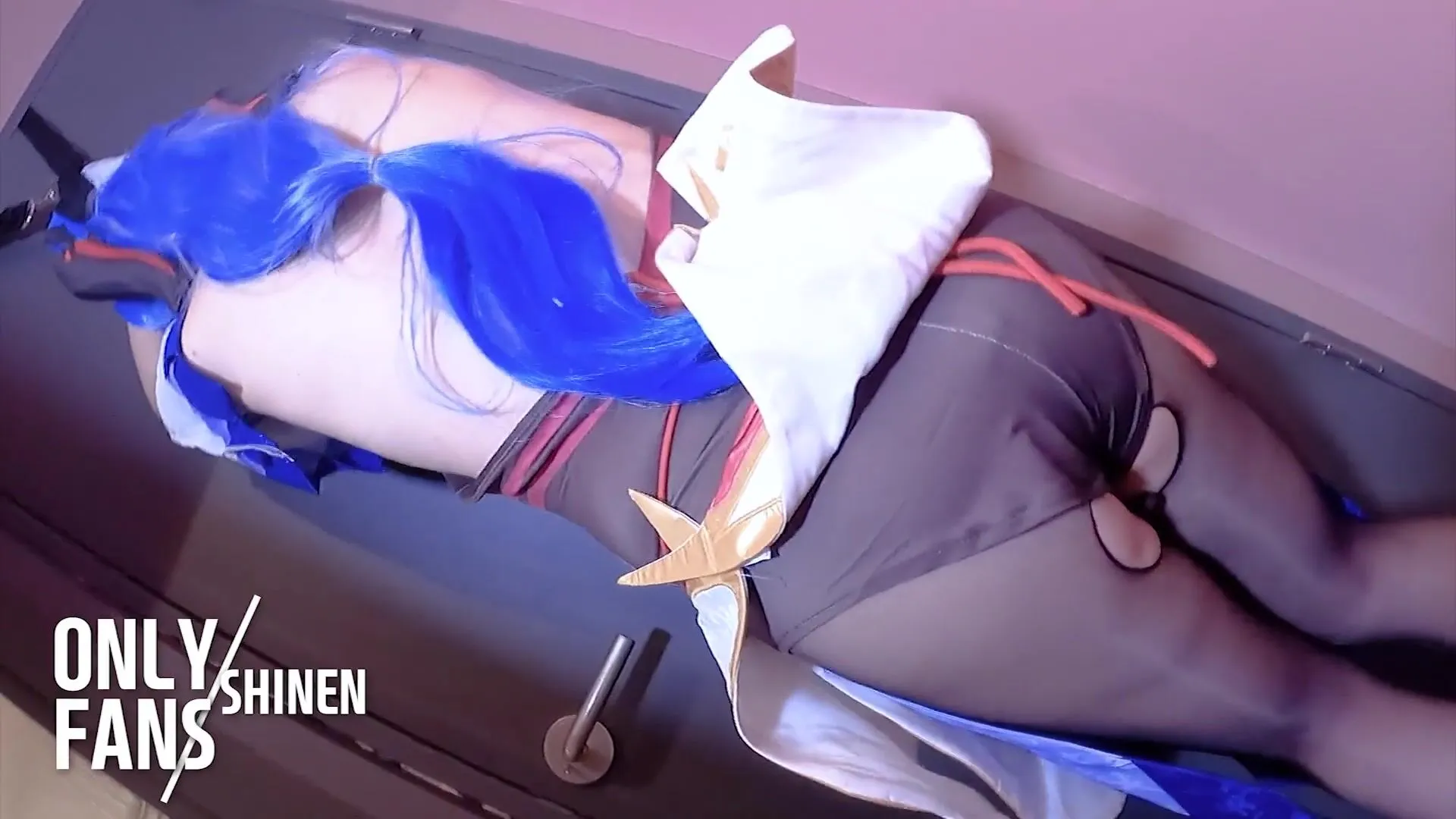 Ganyu ready for another session of wild drilling