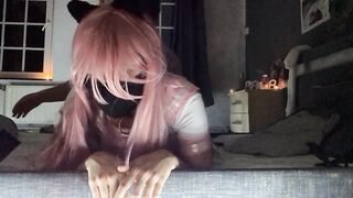 Promiscuous schoolgirl gets nailed stiff by bf and groans like insane.