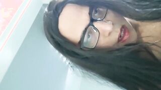 Sandra Zanerri gulps from the spunk machine Part two