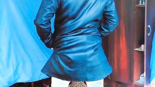 Yankee School She-Male Privately Converting Into Gal In Her Individual Guest Room After College Stashing Fro