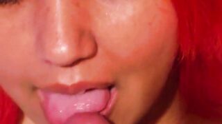 Cogiendo con mi novia, acaba bien rico encima mio