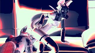 Yiffing Furrys // Cat and Otter On The Roof // by DonutKnot