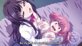 Siendo penetrada por la lesbiana hermaphroditism