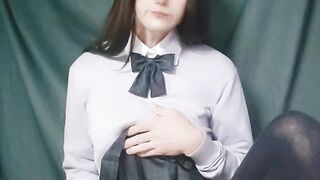 男の娘オナニー Chinese crossdresser taunting