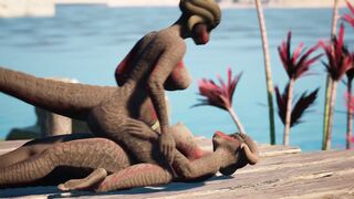 Unshaved Futa Dragon Fuckfest Compilation