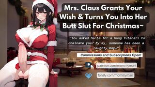 Mrs. Claus Grants Your Fantasy & Turns You Into Her Arse Hoe For Christmas ❅.⊹₊ ⋆❆
