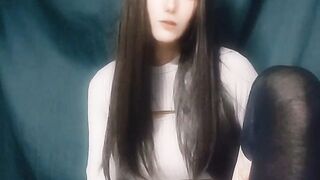 男の娘オナニー Chinese crossdresser taunting