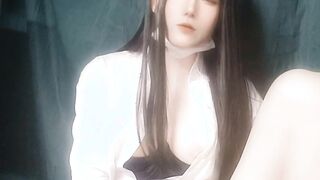 男の娘オナニー Asian crossdresser taunting