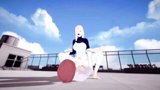 Futa Makima x Futa Megumin and Futa Mei Mei