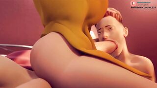 HERMAPHRODITISM AND HER FRENDS ANIME PORN STORY - FUTA MANGA PORN CARTOON 4K 60FPS