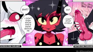 Loona pulverizes Millie with her FUTA pink cigar ❤ Hellish Chief Anime Porn