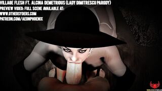 Preview Lady Dimitrescu Parody: Village Flesh