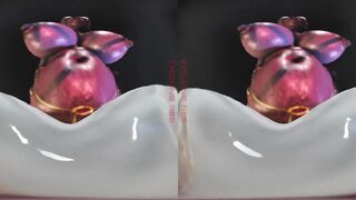 SUSPENDED GIANTESS FUTA HATCH POKE POINT OF VIEW - Dual Distress VR Part two