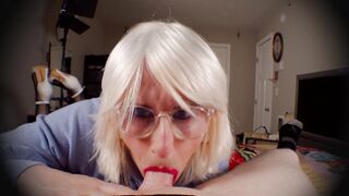 Fantastic crossdresser comes home from work and inhales manhood, no. three