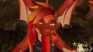 futa dragon becomes subjugated...