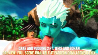 CAKE AND PUDDING 2 PREVIEW FT WHIS AND GOHAN
