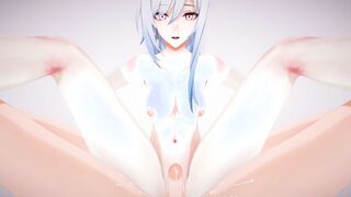 Futa Jingliu change masculine point of view taker Honkai Starlet Ride