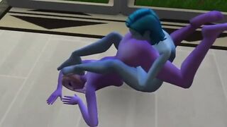 Compilation of aliens romping