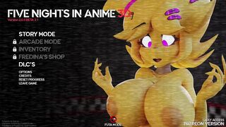 5 Nights In Anime 3 DIMENSIONAL FUTA DLC [shemale] DLC [Part 02] Fuck-A-Thon Game Have Fun [18+] Parody Porno Game