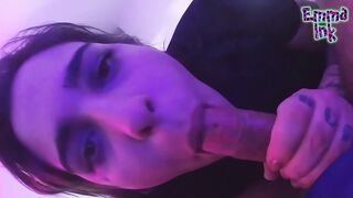 Nice femboy gargles his heterosexual pal's wood and bellows doggy-style