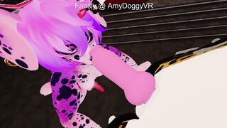 Futa Wooly Damsel gets played with