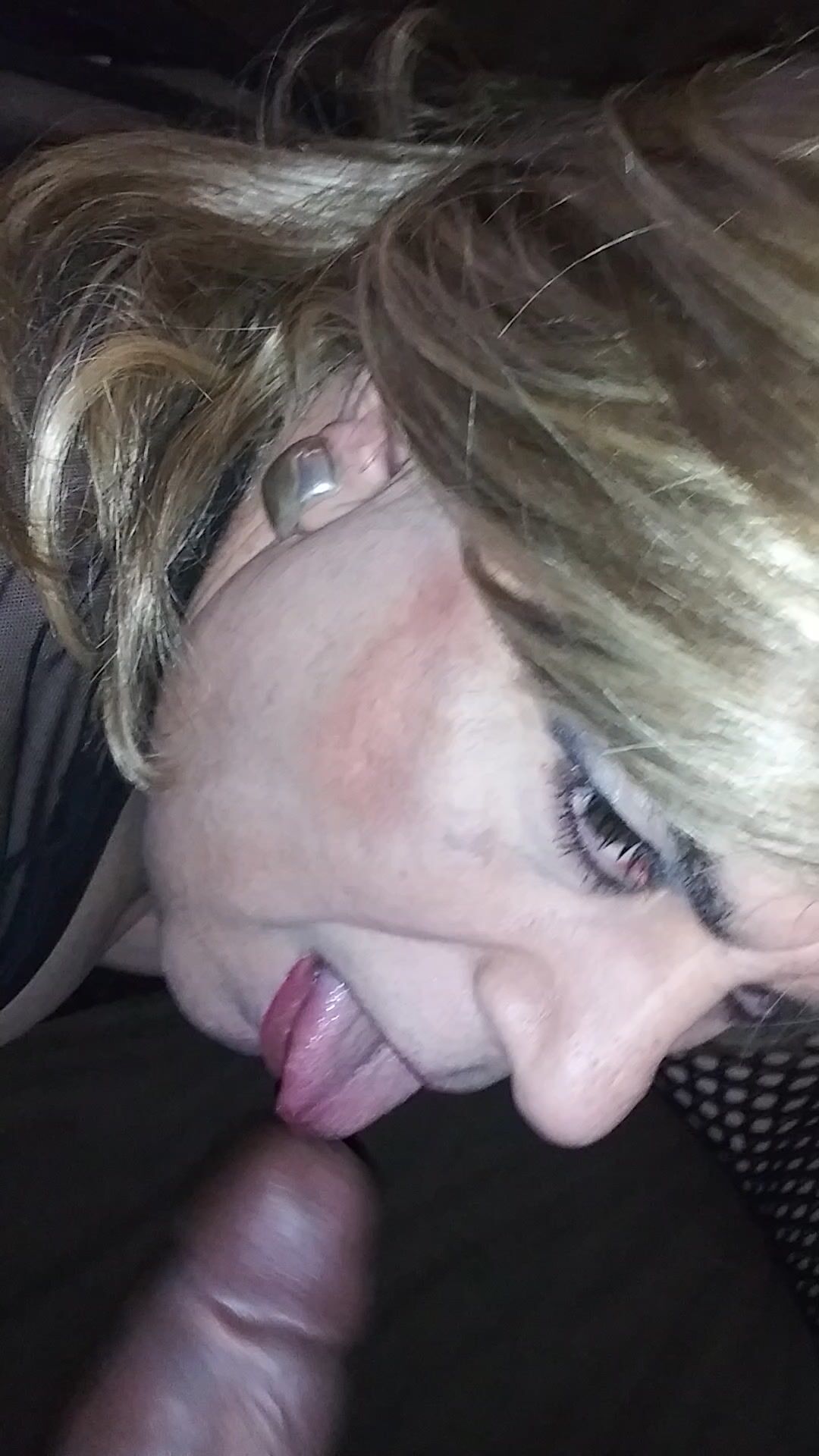 Evonn  feeds on BBC nut