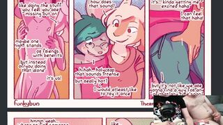 Fur Covered Pornography Comic Dub: "No I in Three-Way" (assfucking, anthro, sucky-sucky, bicurious)