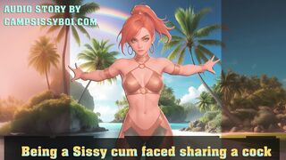 Being a Sissy jism met sharing a pecker AUDIO ONLY