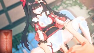 The greatest hump accompanied by huge-titted COUGAR