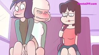 Fuck-Fest In The Bus // Animation Uncensored