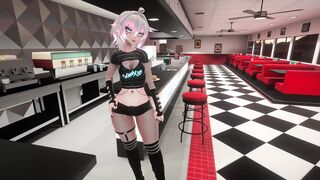 [Male Voice] Futa waitress gives you what you need