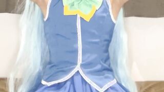 【女装】コスプレオナニー【アクア】【このすば】