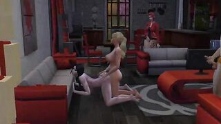 hefty baps trans and ample udders chick