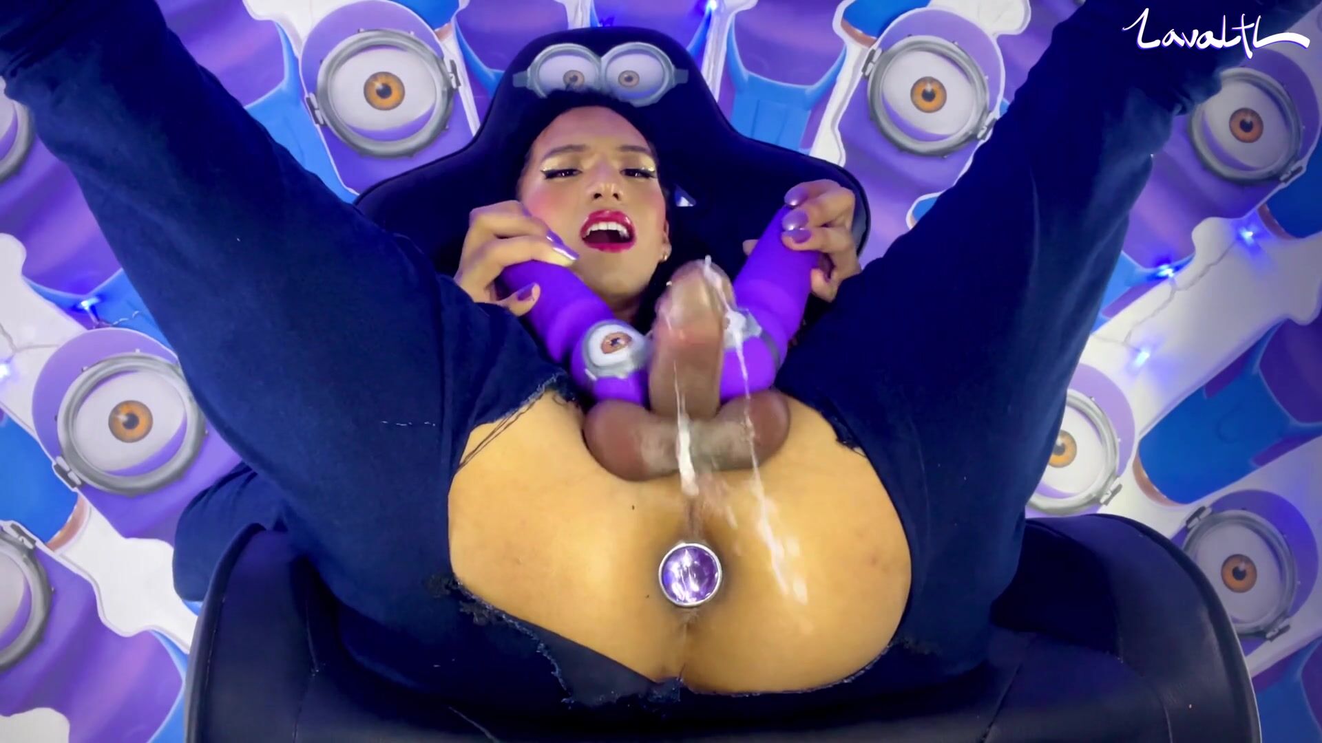 cosplay, latina cum, femboy cum, big black cock, eat cum, sex toy, amateur,...