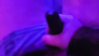 FTM Squeals And Whines And Pounds His Knuckle