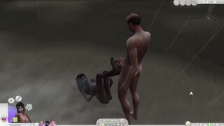 sims four ladyboy transgender princess supersluts sole fetish on tropical island compilation