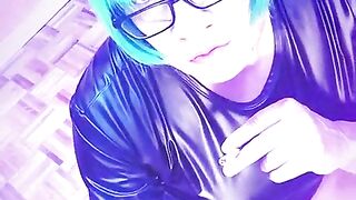 sissy cockslut transgirl KANDI DOES DUAL FAKE PENIS BUM SEX GAPE CABOOSE HAVE FUN